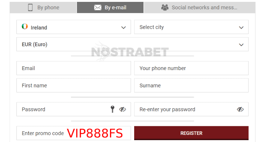 888Starz Registration