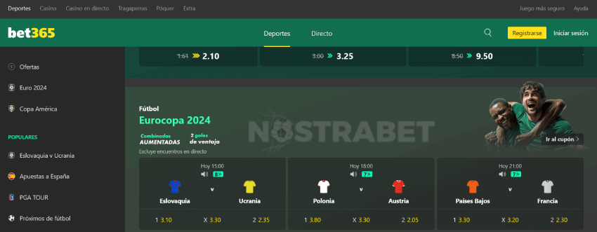 Bet365 fútbol