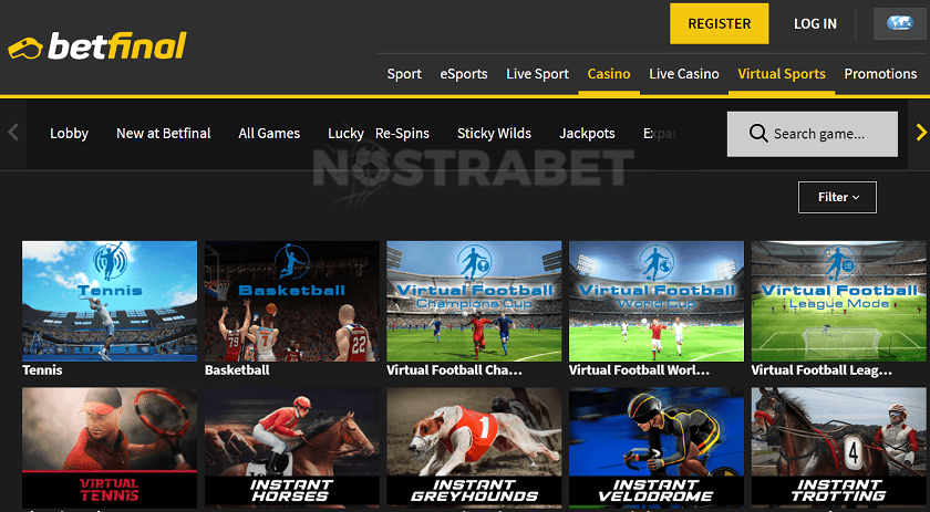 Betfinal Virtuals