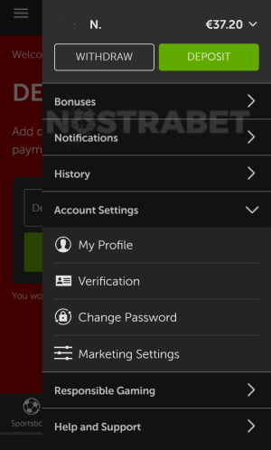 Betsafe my account mobile